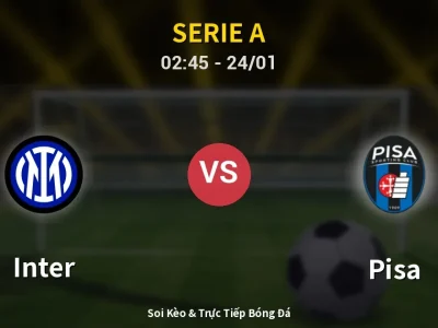 Kết Quả: Inter 6-2 Pisa – Highlight & Bàn Thắng | Serie A