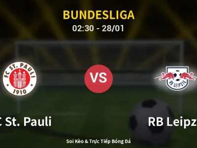 Kết Quả: FC St. Pauli 1-1 RB Leipzig – Highlight & Bàn Thắng | Bundesliga