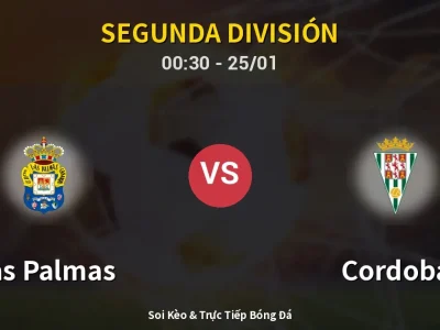 Kết Quả: Las Palmas 1-2 Cordoba – Highlight & Bàn Thắng | Segunda División
