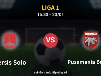 Kết Quả: Persis Solo 0-1 Pusamania Borneo – Highlight & Bàn Thắng | Liga 1