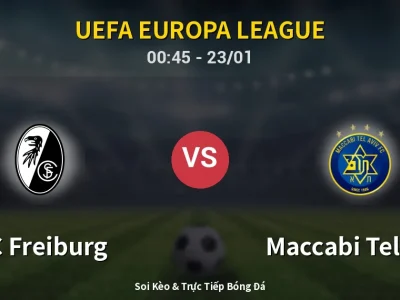 Kết Quả: SC Freiburg 1-0 Maccabi Tel Aviv – Highlight & Bàn Thắng | UEFA Europa League