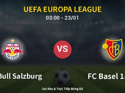 Kết Quả: Red Bull Salzburg 3-1 FC Basel 1893 – Highlight & Bàn Thắng | UEFA Europa League