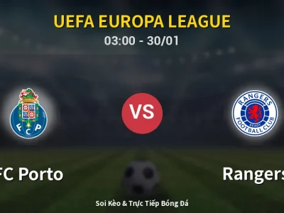 Kết Quả: FC Porto 3-1 Rangers – Highlight & Bàn Thắng | UEFA Europa League