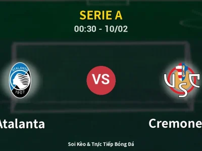 Kết Quả: Atalanta 2-1 Cremonese – Highlight & Bàn Thắng | Serie A