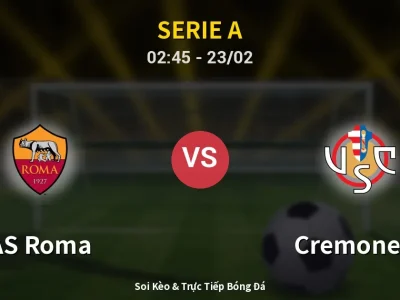 Kết Quả: AS Roma 3-0 Cremonese – Highlight & Bàn Thắng | Serie A