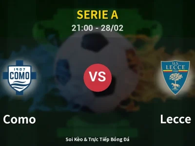 Soi Kèo Como vs Lecce – 21:00 28/02 | Nhận Định, Dự Đoán Tỷ Số