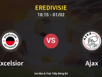 Kết Quả: Excelsior 2-2 Ajax – Highlight & Bàn Thắng | Eredivisie