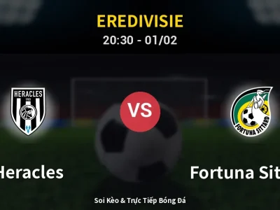 🔴 Trực Tiếp: Heracles 0-0 Fortuna Sittard – Link Xem Eredivisie (Full HD)