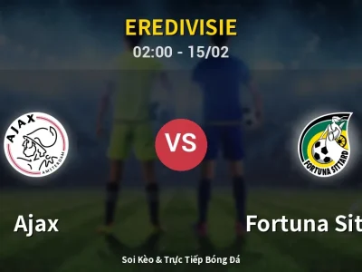 Kết Quả: Ajax 4-1 Fortuna Sittard – Highlight & Bàn Thắng | Eredivisie