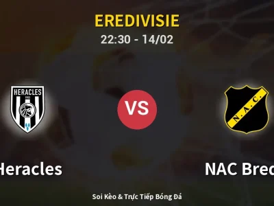 Soi Kèo Heracles vs NAC Breda – 22:30 14/02 | Nhận Định, Dự Đoán Tỷ Số