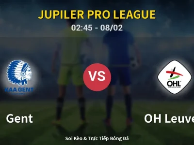 Kết Quả: Gent 1-3 OH Leuven – Highlight & Bàn Thắng | Jupiler Pro League