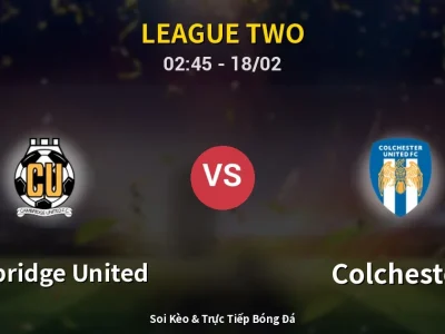 Kết Quả: Cambridge United 1-1 Colchester – Highlight & Bàn Thắng | League Two
