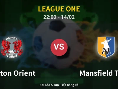 Soi Kèo Leyton Orient vs Mansfield Town – 22:00 14/02 | Nhận Định, Dự Đoán Tỷ Số