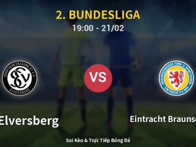 Kết Quả: SV Elversberg 3-1 Eintracht Braunschweig – Highlight & Bàn Thắng | 2. Bundesliga