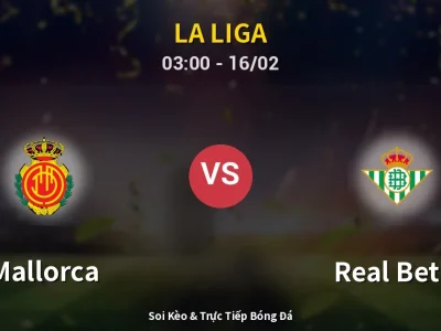 Kết Quả: Mallorca 1-2 Real Betis – Highlight & Bàn Thắng | La Liga