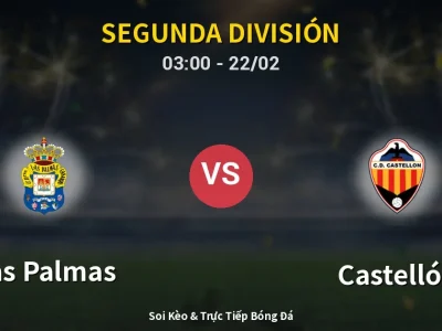 Kết Quả: Las Palmas 1-1 Castellón – Highlight & Bàn Thắng | Segunda División