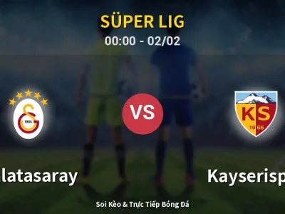 Kết Quả: Galatasaray 4-0 Kayserispor – Highlight & Bàn Thắng | Süper Lig