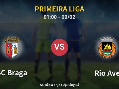 Kết Quả: SC Braga 3-0 Rio Ave – Highlight & Bàn Thắng | Primeira Liga