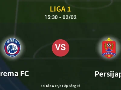 Kết Quả: Arema FC 1-0 Persijap – Highlight & Bàn Thắng | Liga 1