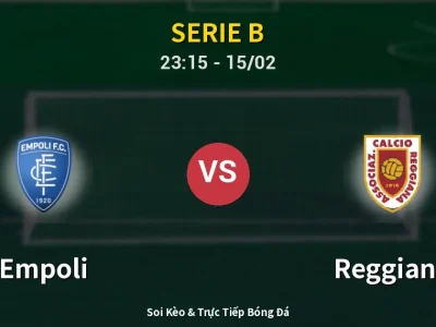Soi Kèo Empoli vs Reggiana – 23:15 15/02 | Nhận Định, Dự Đoán Tỷ Số