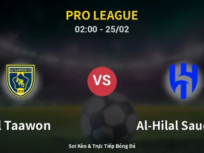 Kết Quả: Al Taawon 1-1 Al-Hilal Saudi FC – Highlight & Bàn Thắng | Pro League