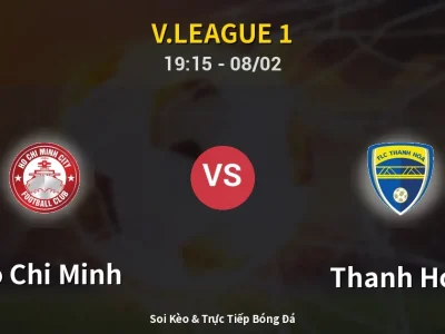 Kết Quả: Ho Chi Minh 1-2 Thanh Hóa – Highlight & Bàn Thắng | V.League 1