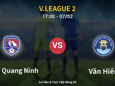 Kết Quả: Than Quang Ninh 1-1 Văn Hiến – Highlight & Bàn Thắng | V.League 2