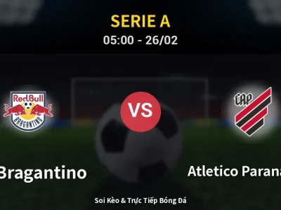 Kết Quả: RB Bragantino 1-1 Atletico Paranaense – Highlight & Bàn Thắng | Serie A