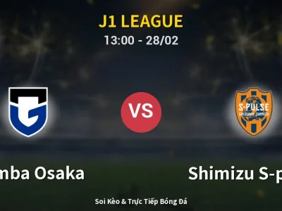 Kết Quả: Gamba Osaka 2-2 Shimizu S-pulse – Highlight & Bàn Thắng | J1 League
