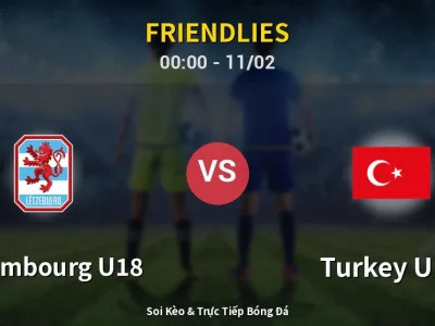 Kết Quả: Luxembourg U18 2-1 Turkey U18 – Highlight & Bàn Thắng | Friendlies