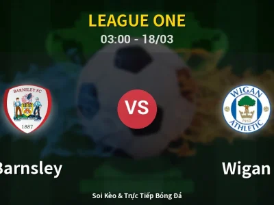 Kết Quả: Barnsley 1-1 Wigan – Highlight & Bàn Thắng | League One