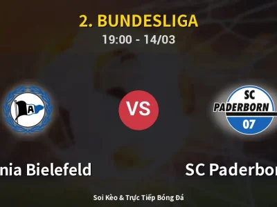 Soi Kèo Arminia Bielefeld vs SC Paderborn 07 – 19:00 14/03 | Nhận Định, Dự Đoán Tỷ Số