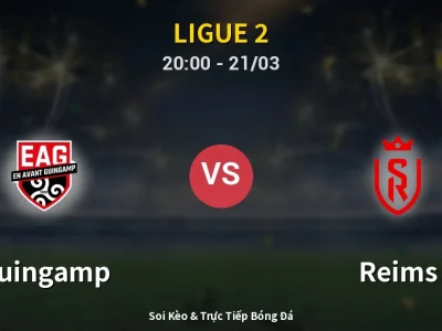 🔴 Trực Tiếp: Guingamp 0-1 Reims – Link Xem Ligue 2 (Full HD)
