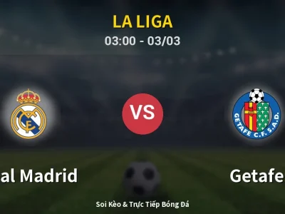 Kết Quả: Real Madrid 0-1 Getafe – Highlight & Bàn Thắng | La Liga