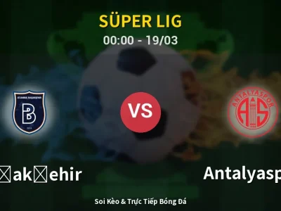 Kết Quả: Başakşehir 0-0 Antalyaspor – Highlight & Bàn Thắng | Süper Lig