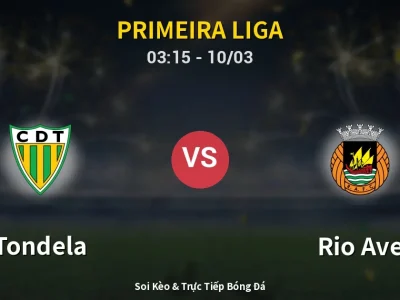 Kết Quả: Tondela 0-1 Rio Ave – Highlight & Bàn Thắng | Primeira Liga