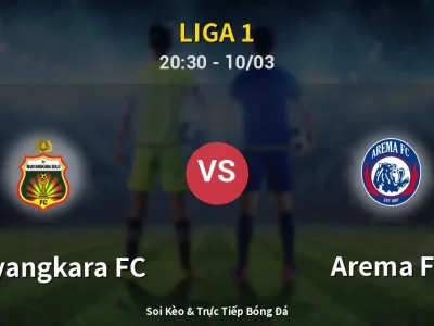 🔴 Trực Tiếp: Bhayangkara FC 0-1 Arema FC – Link Xem Liga 1 (Full HD)