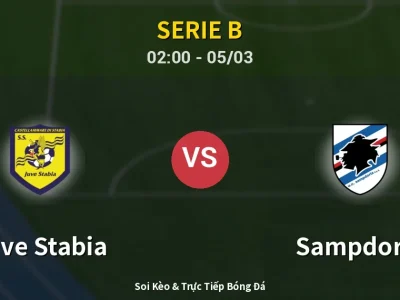 Kết Quả: Juve Stabia 1-1 Sampdoria – Highlight & Bàn Thắng | Serie B