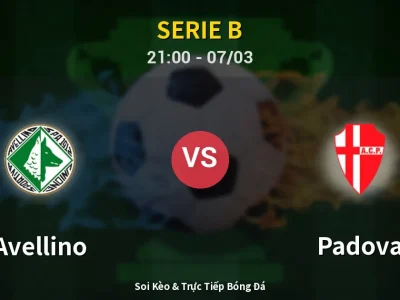🔴 Trực Tiếp: Avellino 0-0 Padova – Link Xem Serie B (Full HD)