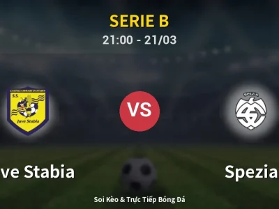 🔴 Trực Tiếp: Juve Stabia 0-0 Spezia – Link Xem Serie B (Full HD)