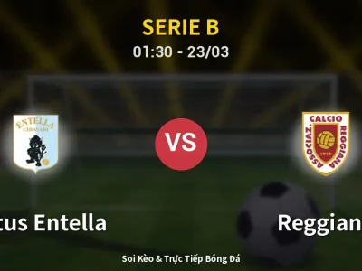 Kết Quả: Virtus Entella 3-0 Reggiana – Highlight & Bàn Thắng | Serie B
