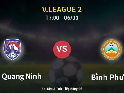 Kết Quả: Than Quang Ninh 1-1 Bình Phước – Highlight & Bàn Thắng | V.League 2