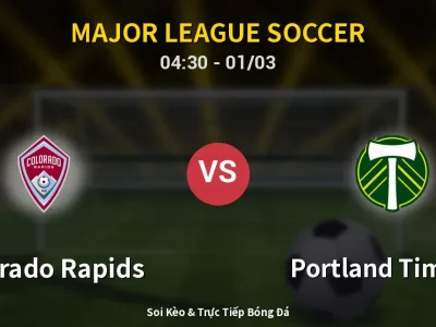 Kết Quả: Colorado Rapids 2-0 Portland Timbers – Highlight & Bàn Thắng | Major League Soccer