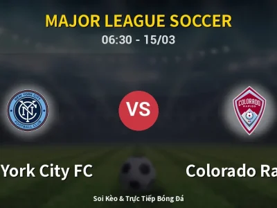 Kết Quả: New York City FC 3-1 Colorado Rapids – Highlight & Bàn Thắng | Major League Soccer