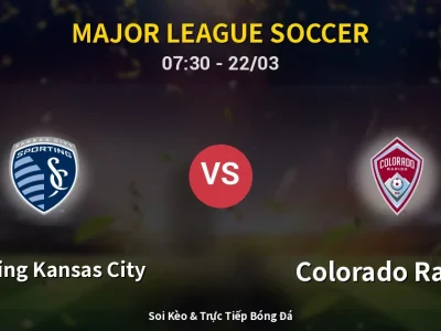 Kết Quả: Sporting Kansas City 1-4 Colorado Rapids – Highlight & Bàn Thắng | Major League Soccer
