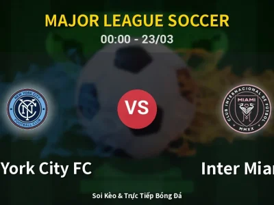 Kết Quả: New York City FC 2-3 Inter Miami – Highlight & Bàn Thắng | Major League Soccer