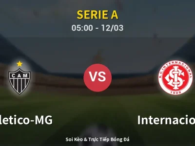 Kết Quả: Atletico-MG 1-0 Internacional – Highlight & Bàn Thắng | Serie A