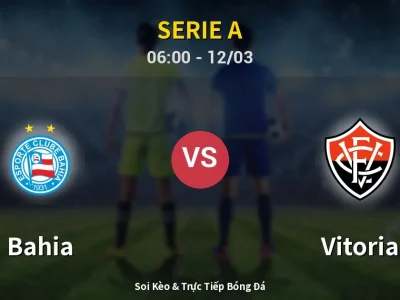 Kết Quả: Bahia 1-1 Vitoria – Highlight & Bàn Thắng | Serie A
