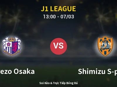 Kết Quả: Cerezo Osaka 0-0 Shimizu S-pulse – Highlight & Bàn Thắng | J1 League