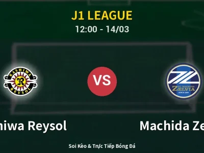Kết Quả: Kashiwa Reysol 0-1 Machida Zelvia – Highlight & Bàn Thắng | J1 League